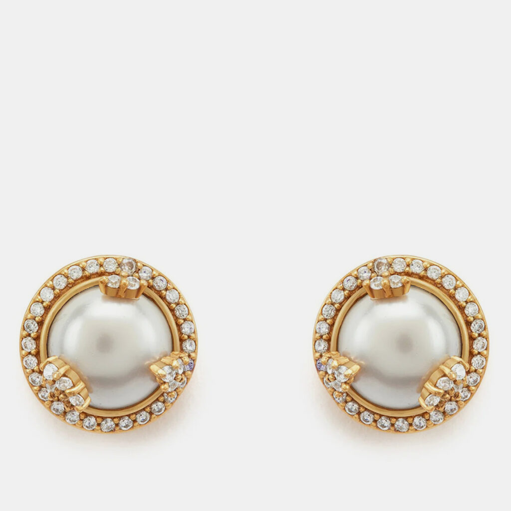 Aulerth x Ekaya Banaras Opaline ivory studs Aulerth x Ekaya Banaras Opaline ivory studs