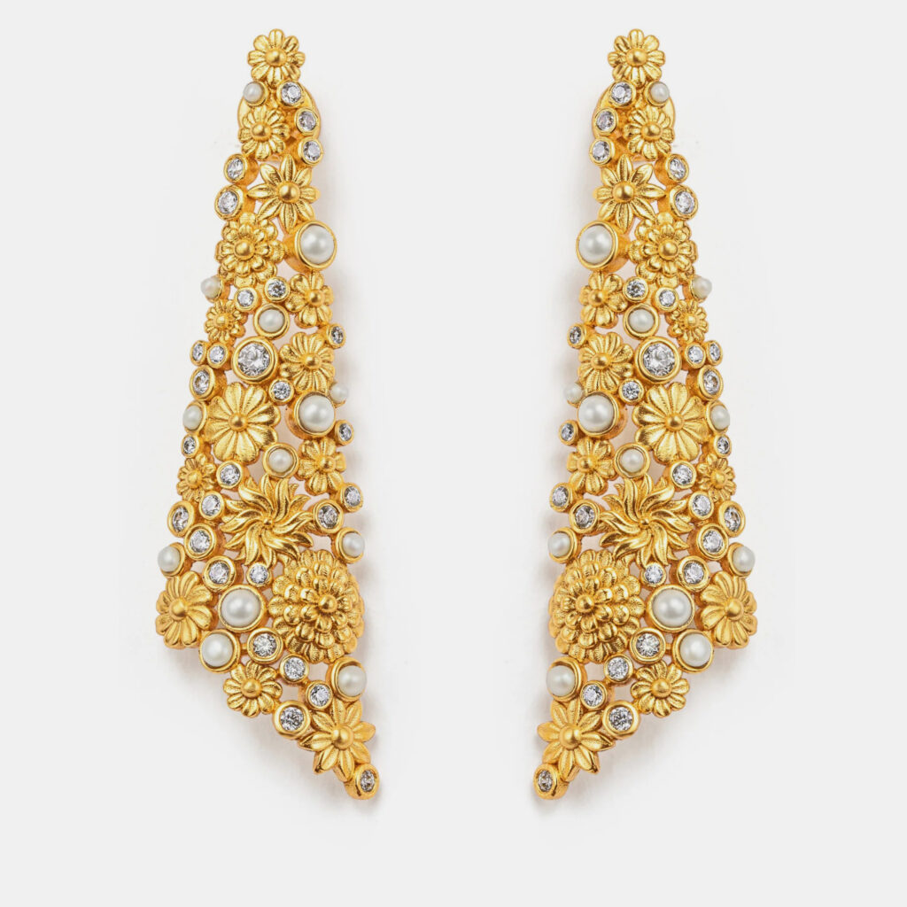 Aulerth x Ekaya Banaras Opaline Perla Earrings Aulerth x Ekaya Banaras Opaline Perla Earrings