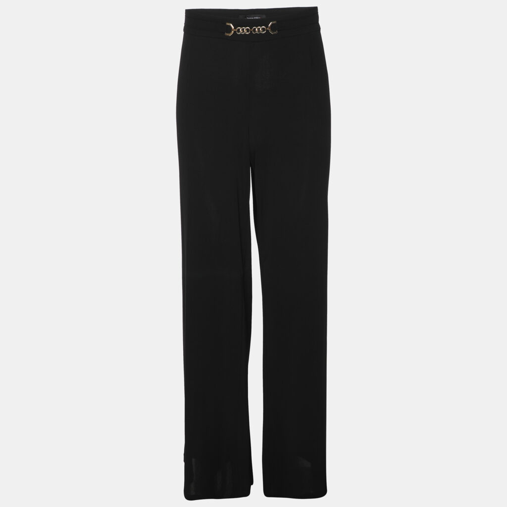 Elena Miro Black Jersey Pants XXL