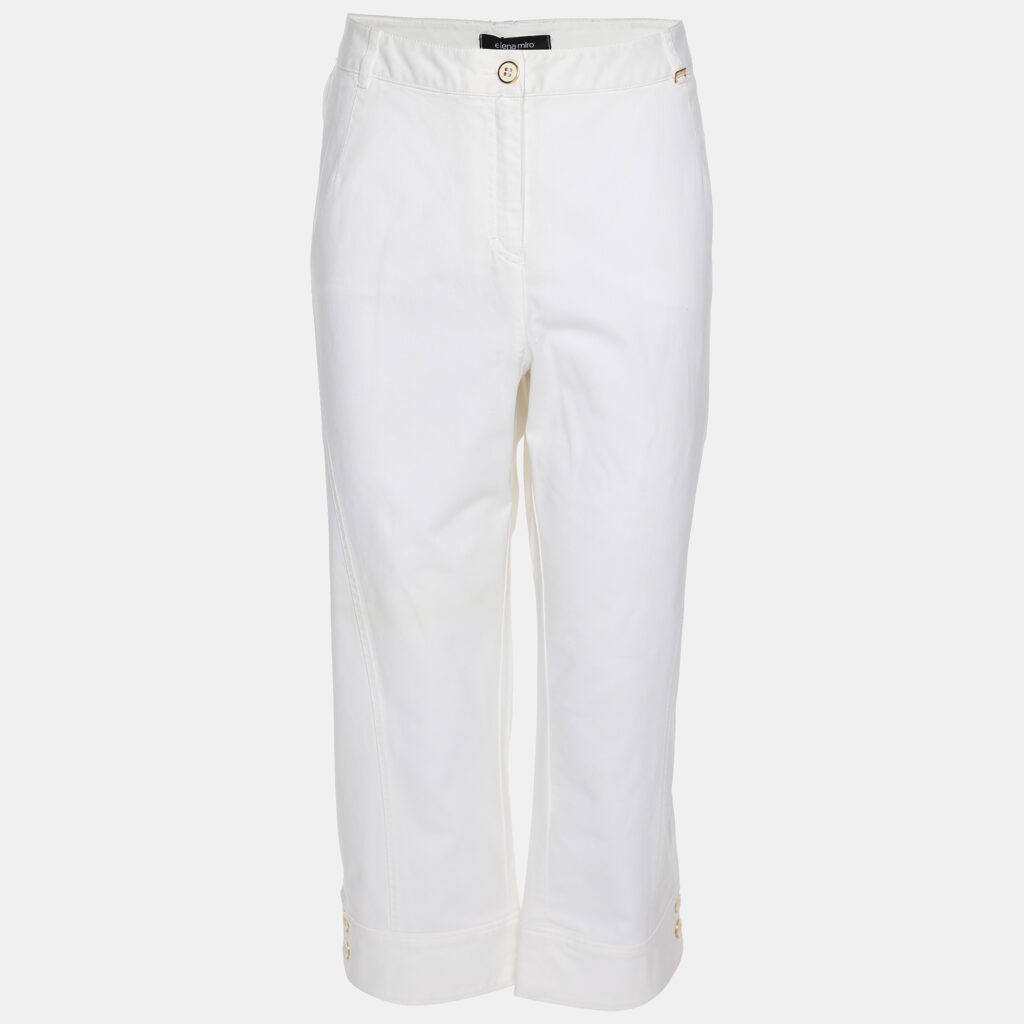 Elena Miro White Denim Jeans XXL
