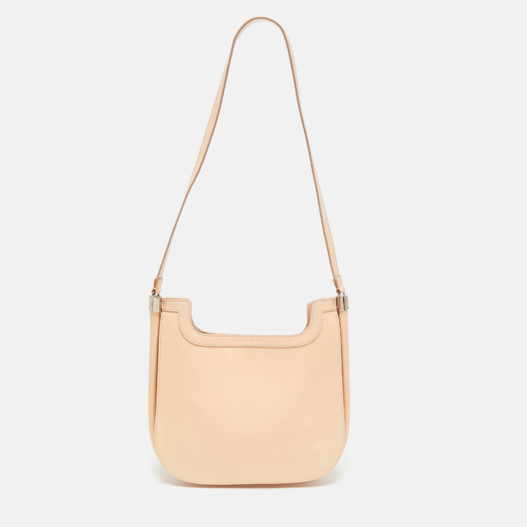 Emporio Armani Peach Leather Messenger Bag Emporio Armani Peach Leather Messenger Bag