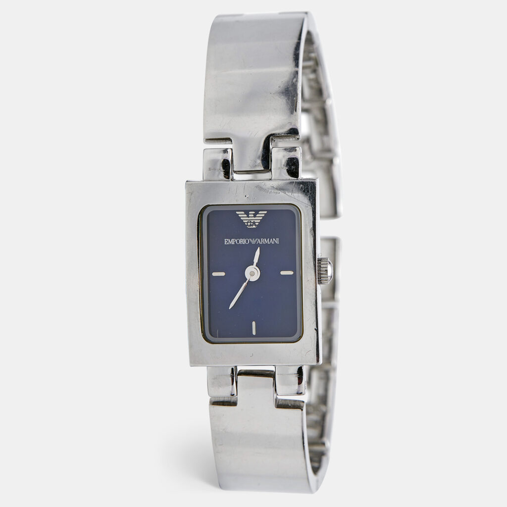 luxury-women-emporio-armani-used-watches-p1186130-009-1.jpg Emporio Armani Blue Stainless Steel AR5416 Women's Wristwatch 17.50 mm