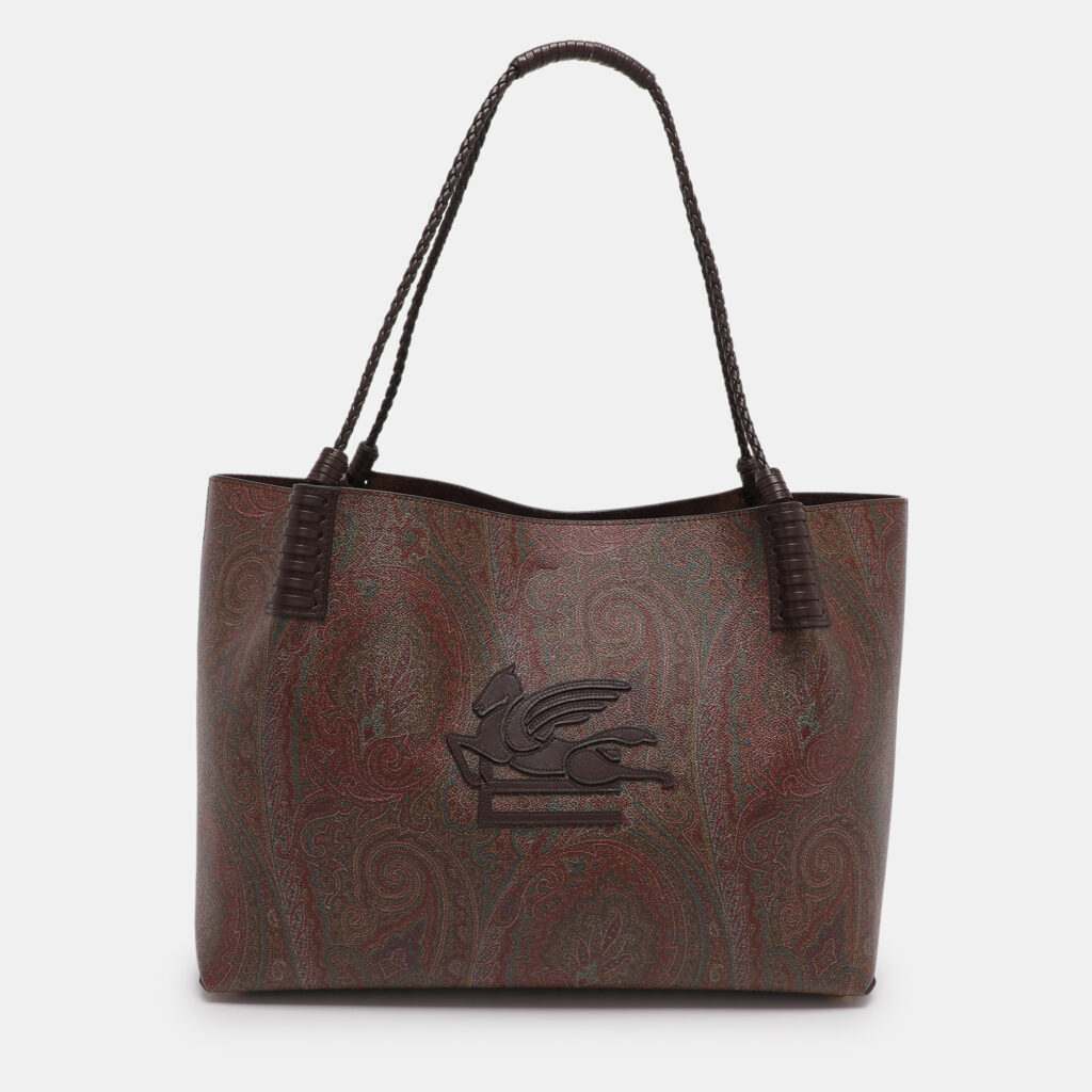 luxury-women-etro-used-handbags-p1224200-002-1.jpg Etro Brown Paisley Print Coated Canvas Libra Tote