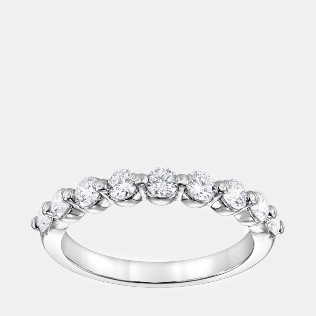 14K White Gold Lab Grown Diamond Band (0.5 cts) 14K White Gold Lab Grown Diamond Band (0.5 cts)