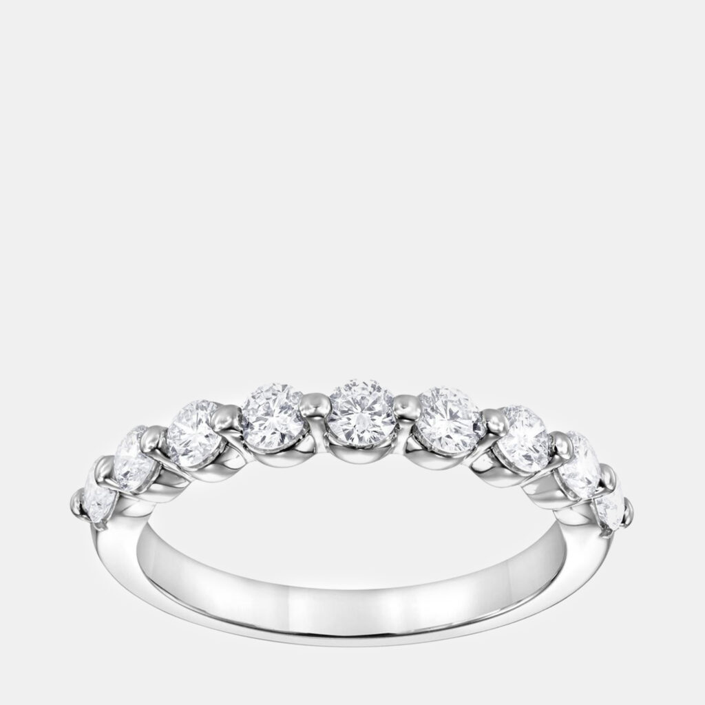 14K White Gold Lab Grown Diamond Band (0.75 cts) 14K White Gold Lab Grown Diamond Band (0.75 cts)