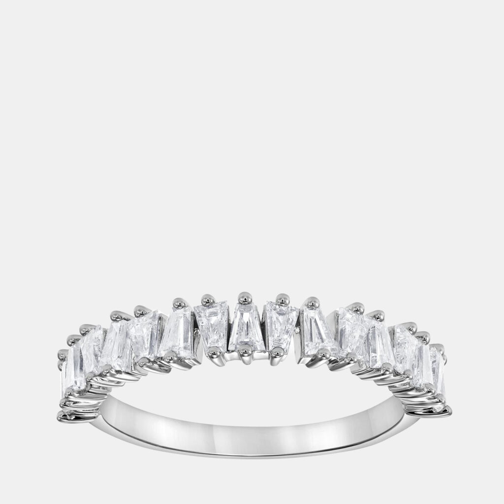 14K White Gold Lab Grown Diamond Band (0.78 cts) 14K White Gold Lab Grown Diamond Band (0.78 cts)