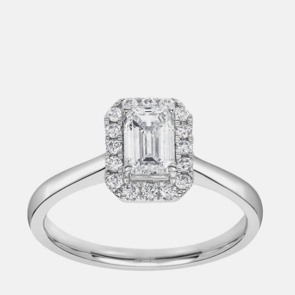0.85ct 14k White Gold Lab Grown Diamond Engagement Ring 0.85ct 14k White Gold Lab Grown Diamond Engagement Ring