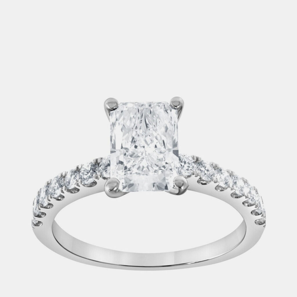 2.23ct 14k White Gold Lab Grown Diamond Engagement Ring 2.23ct 14k White Gold Lab Grown Diamond Engagement Ring