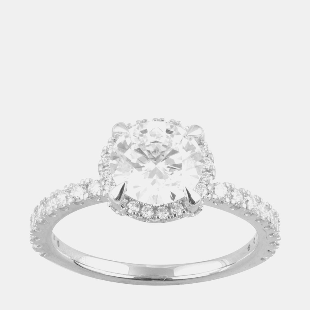 2.23ct 14k White Gold Lab Grown Diamond Engagement Ring 2.23ct 14k White Gold Lab Grown Diamond Engagement Ring
