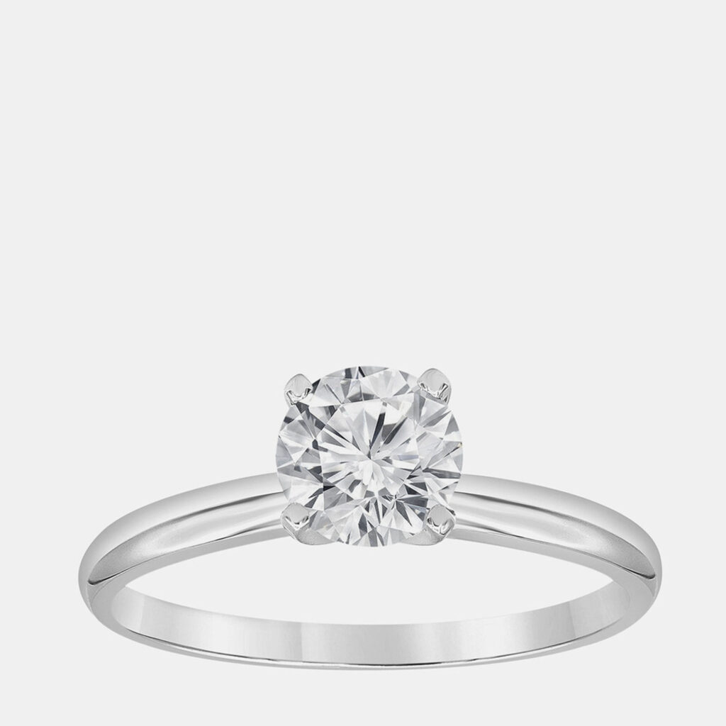0.54ct 14k White Gold Lab Grown Diamond Solitaire Ring 0.54ct 14k White Gold Lab Grown Diamond Solitaire Ring