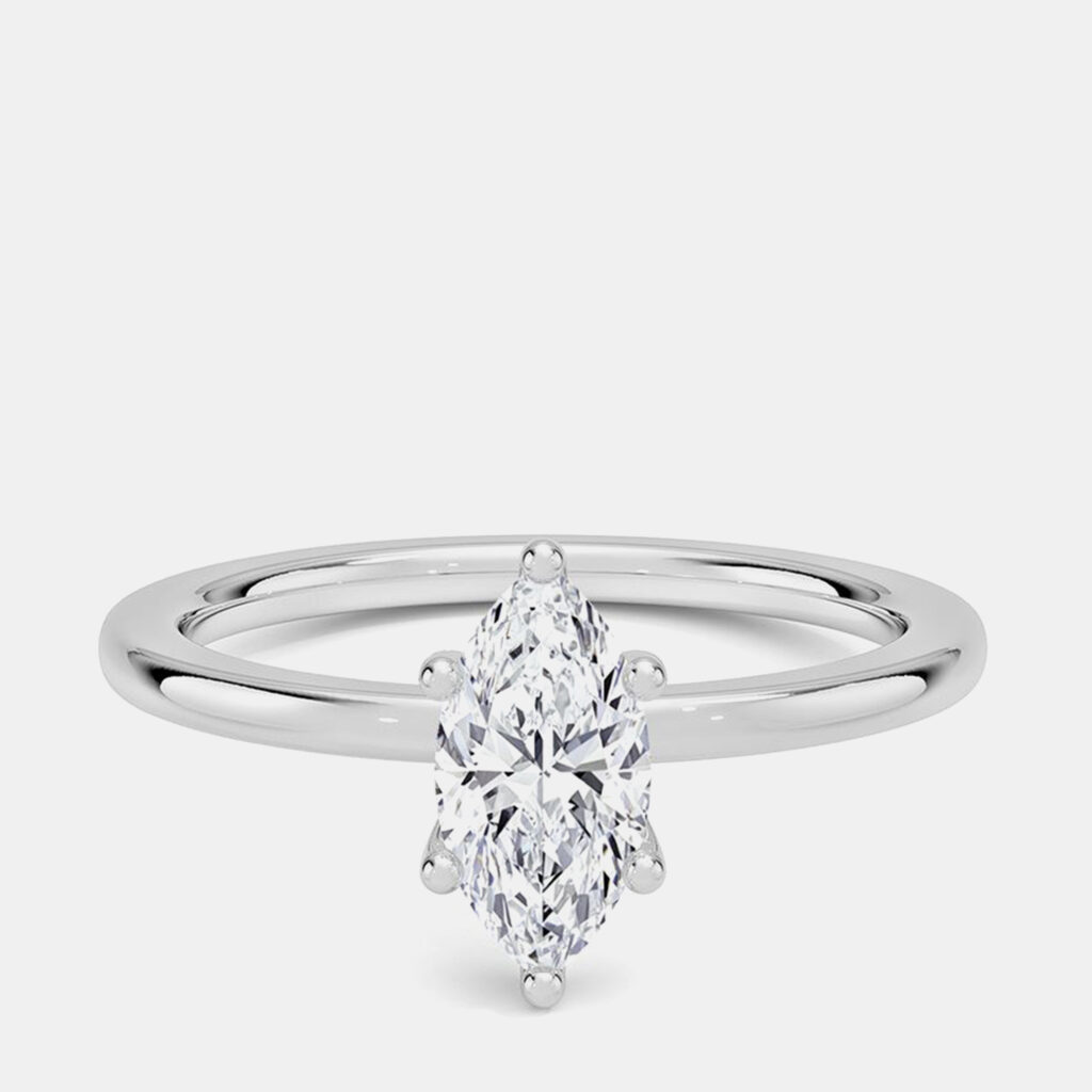 0.7ct 14k White Gold Lab Grown Diamond Solitaire Ring 0.7ct 14k White Gold Lab Grown Diamond Solitaire Ring