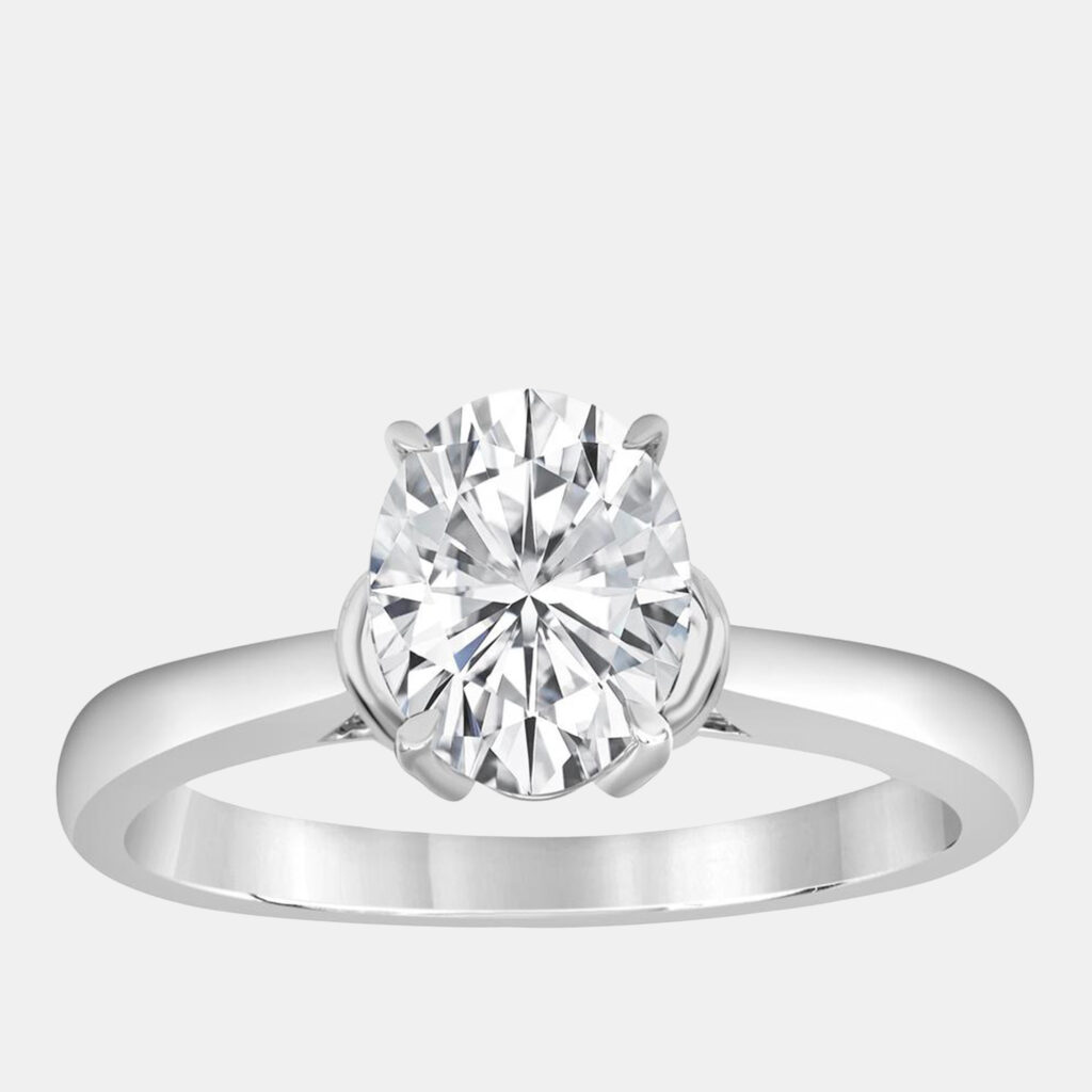 1.02ct 14k White Gold Lab Grown Diamond Solitaire Ring 1.02ct 14k White Gold Lab Grown Diamond Solitaire Ring