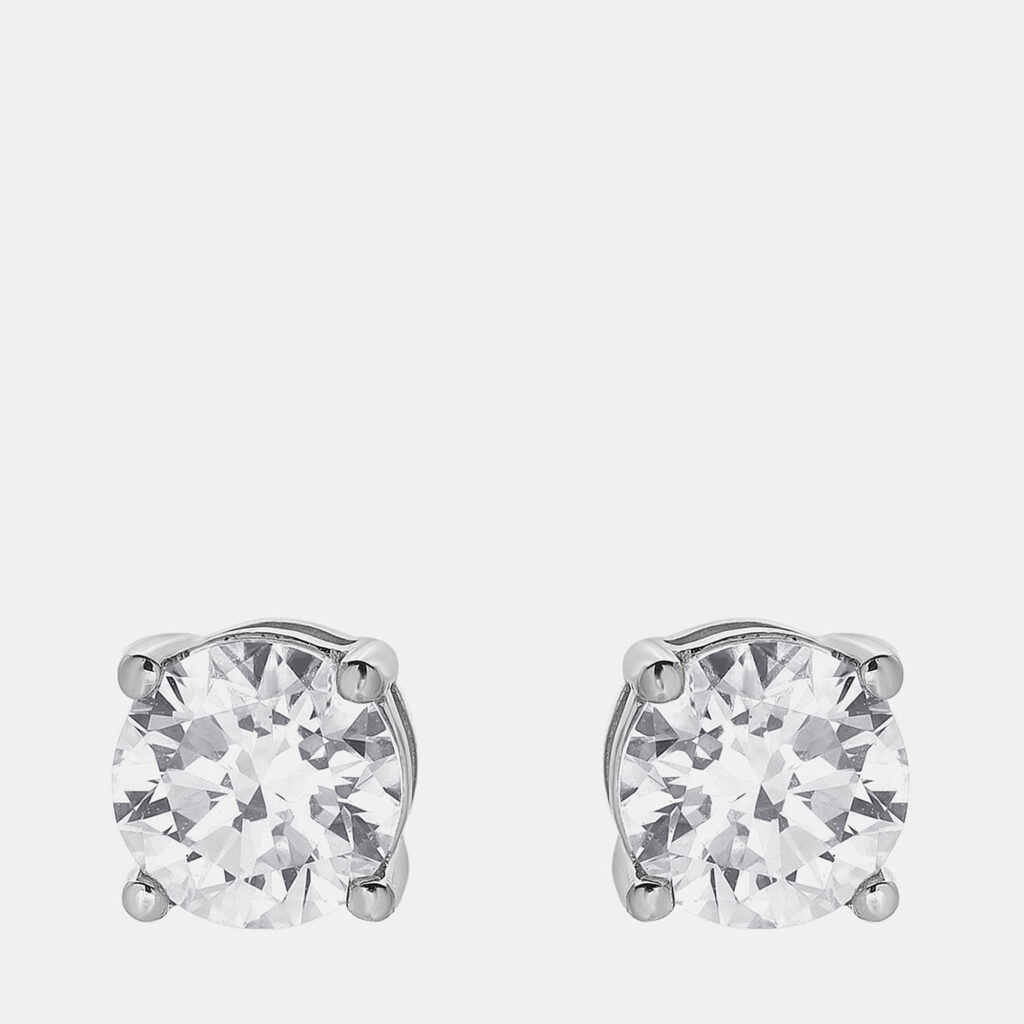 1ct 14k White Gold Lab Grown Diamond Basic Stud Earring 1ct 14k White Gold Lab Grown Diamond Basic Stud Earring