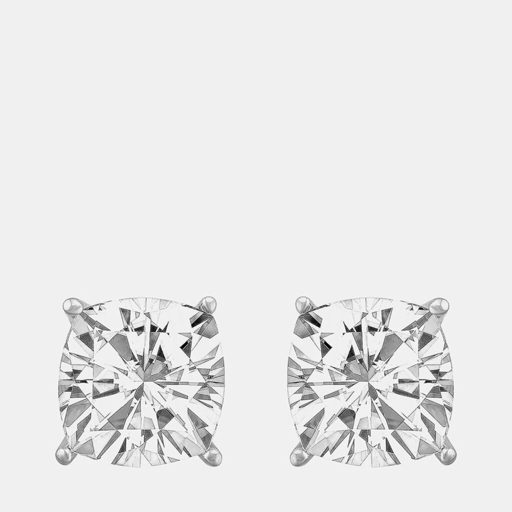 1.95ct 14k White Gold Lab Grown Diamond Basic Stud Earring 1.95ct 14k White Gold Lab Grown Diamond Basic Stud Earring