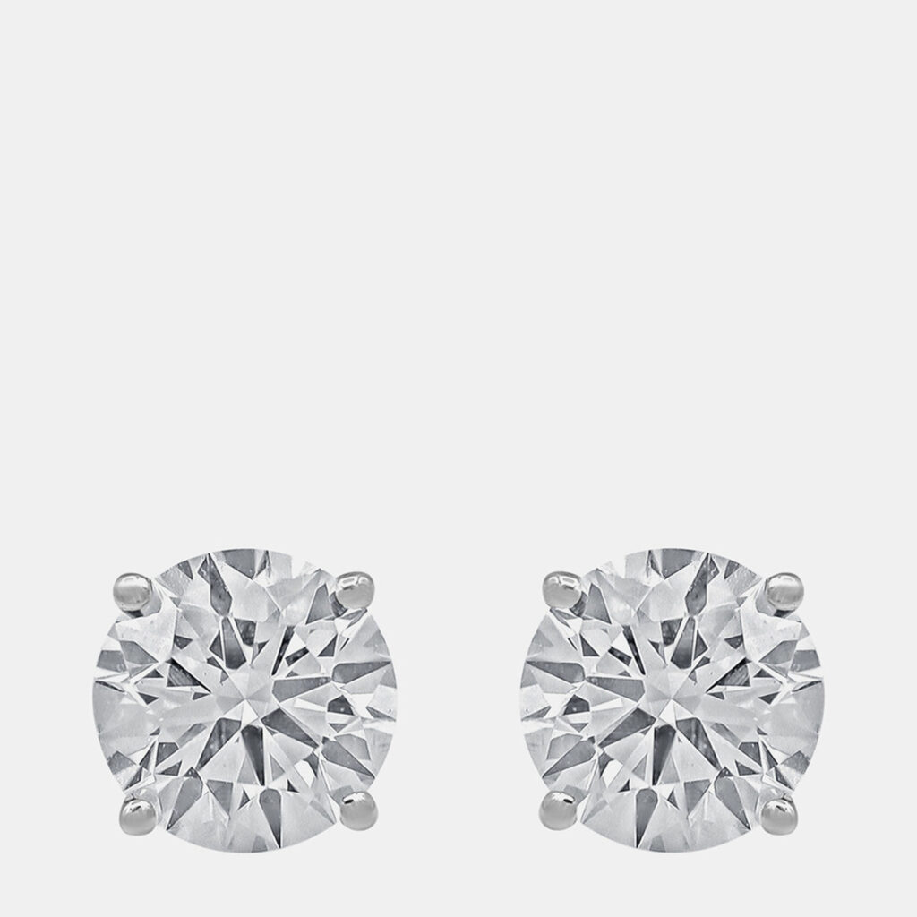 luxury-women-evolve-new-fine-jewelry-p1216654-002-1.jpg 4ct 14k White Gold Lab Grown Diamond Basic Stud Earring