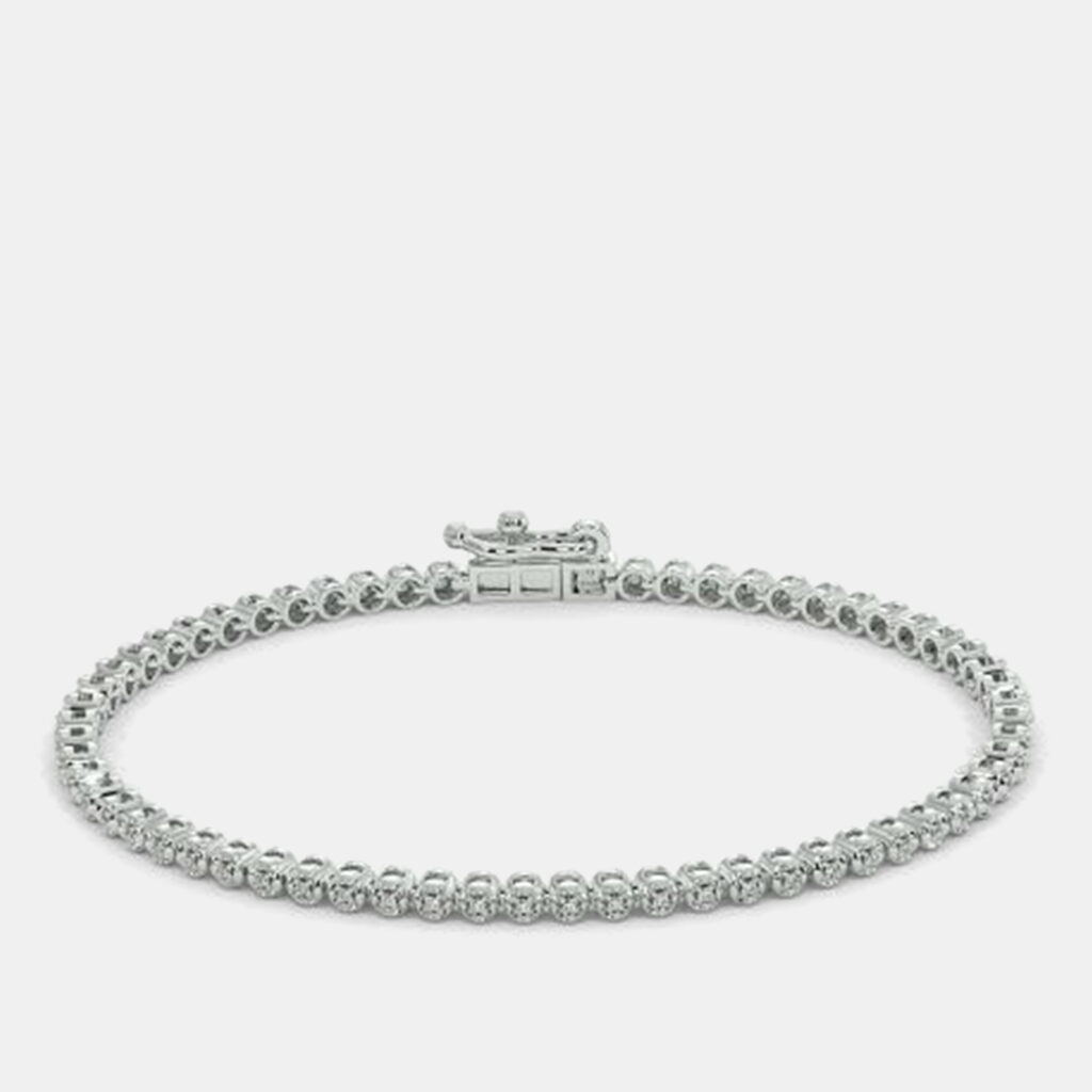 luxury-women-evolve-new-fine-jewelry-p1216713-002.jpg 3.95ct 14k White Gold Lab Grown Diamond Tennis Bracelet