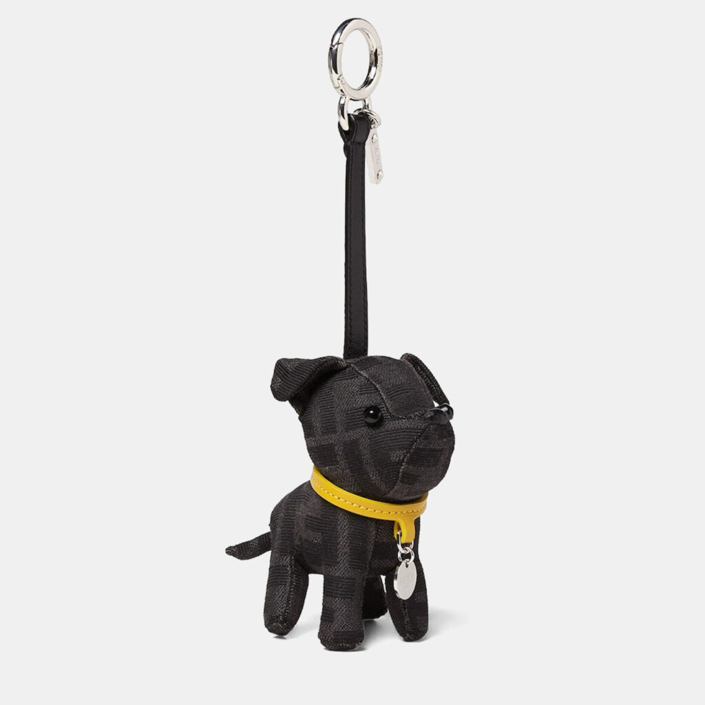 Fendi Ito Black Calf leather Charm Fendi Ito Black Calf leather Charm