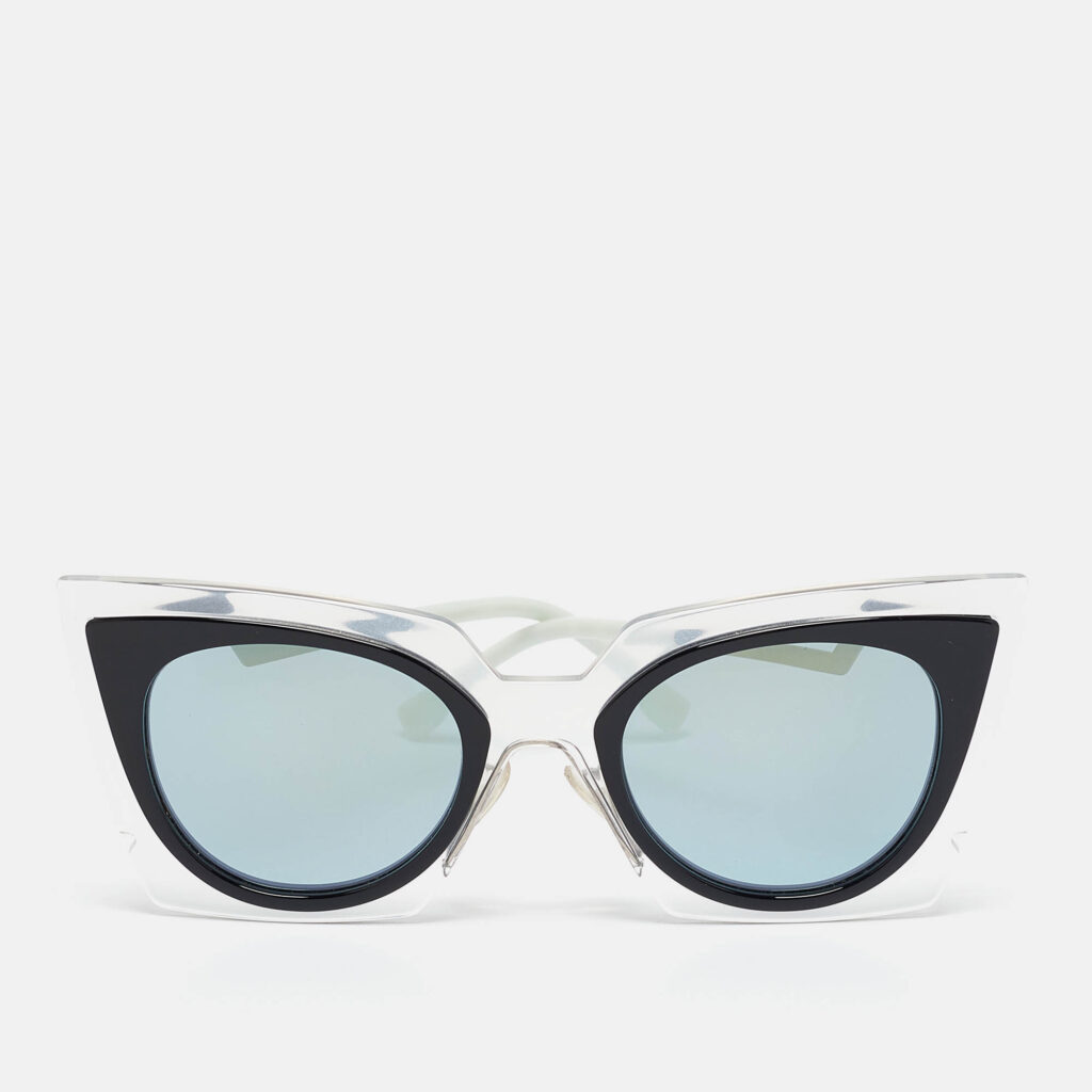 Fendi Blue/Black FF 0117/S Orchidea Cat Eye Sunglasses Fendi Blue/Black FF 0117/S Orchidea Cat Eye Sunglasses