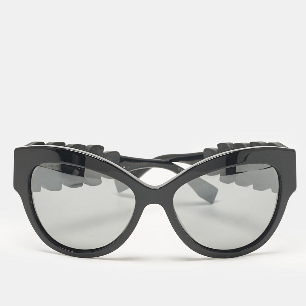 Fendi Black FF 0139/S Limited Edition Crystals Cat Eye Sunglasses Fendi Black FF 0139/S Limited Edition Crystals Cat Eye Sunglasses