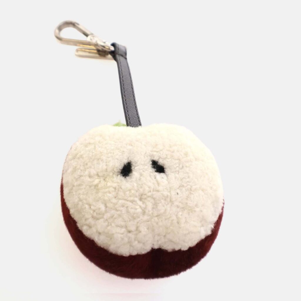 Fendi Fur Apple Charm Fendi Fur Apple Charm
