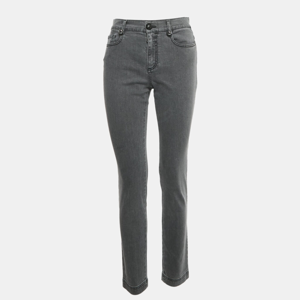 Fendi Grey Denim Skinny Jeans S/Waist 28" Fendi Grey Denim Skinny Jeans S/Waist 28"