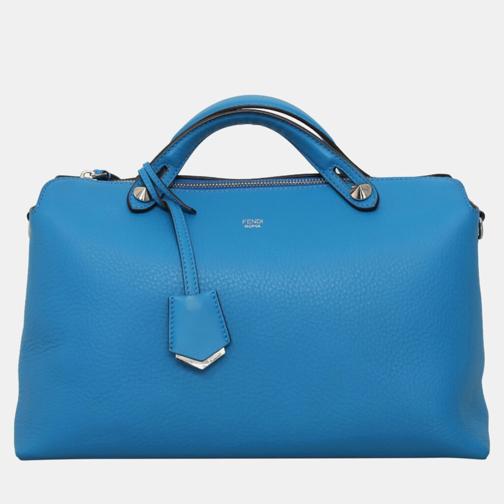 Fendi Grained Calfskin Leather Large By the Way Bag