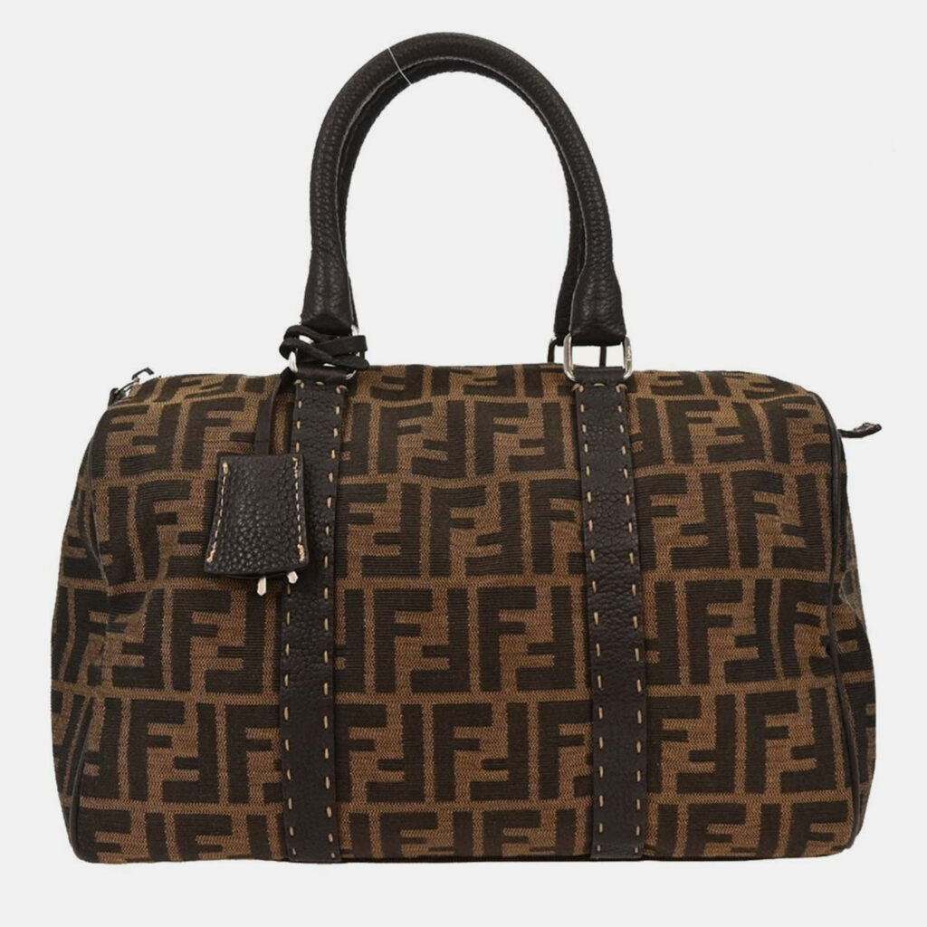 Fendi Brown Zucca Duffle Bag Fendi Brown Zucca Duffle Bag