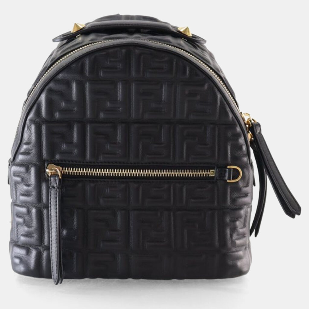 Fendi Mini Nappa FF Embossed Backpack Fendi Mini Nappa FF Embossed Backpack