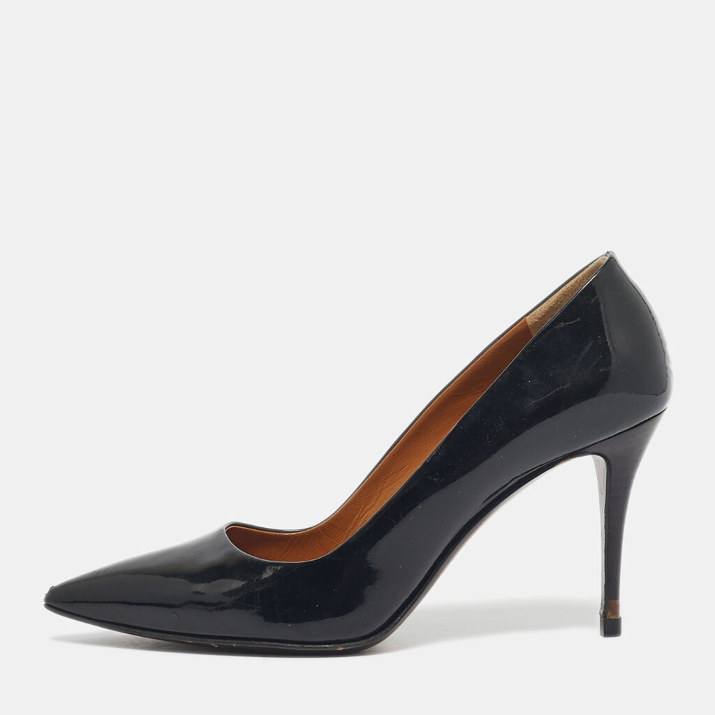 Fendi Black Patent Leather Pointed Toe Pumps Size 36 Fendi Black Patent Leather Pointed Toe Pumps Size 36