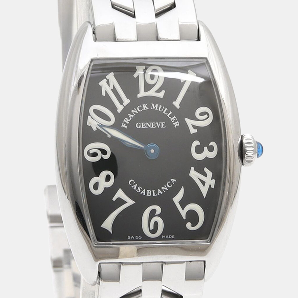 Franck Muller Casablanca Quartz Stainless Steel Women's Wristwatch 24 mm Franck Muller Casablanca Quartz Stainless Steel Women's Wristwatch 24 mm