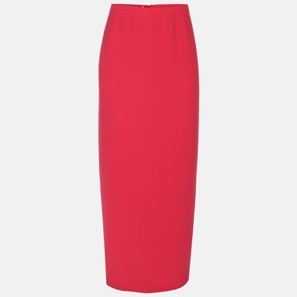Giorgio Armani Pink Crepe Maxi Skirt XL Giorgio Armani Pink Crepe Maxi Skirt XL