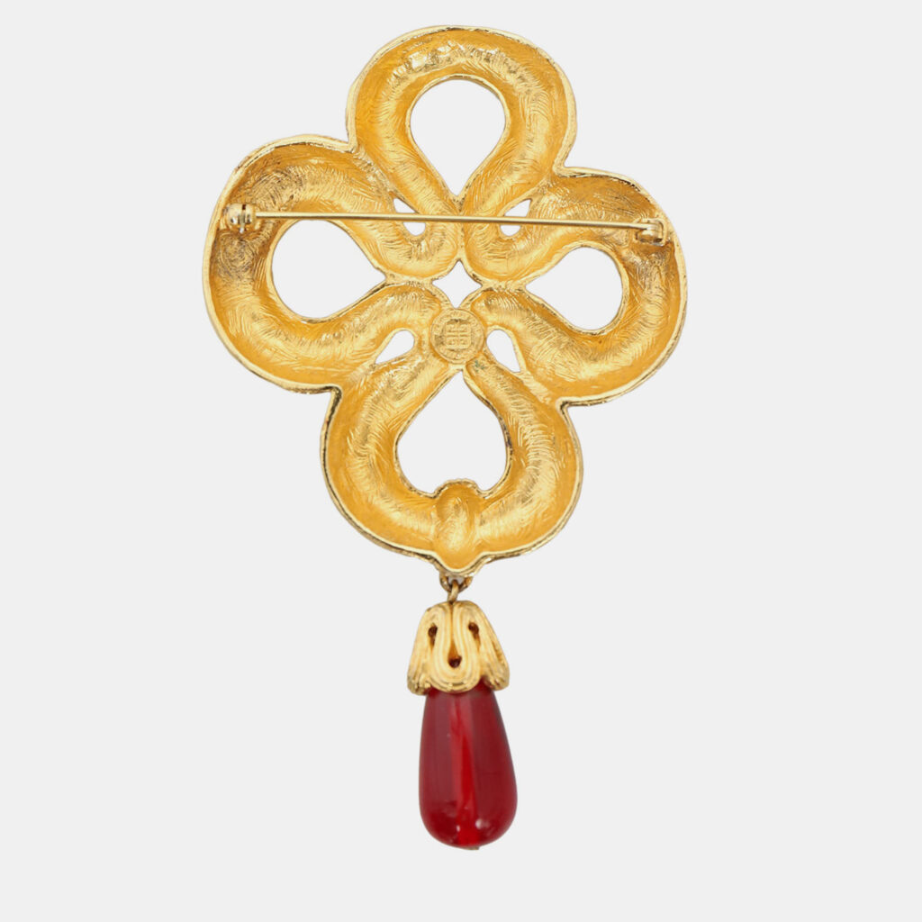 Givenchy Vintage Pearl Drop Brooch