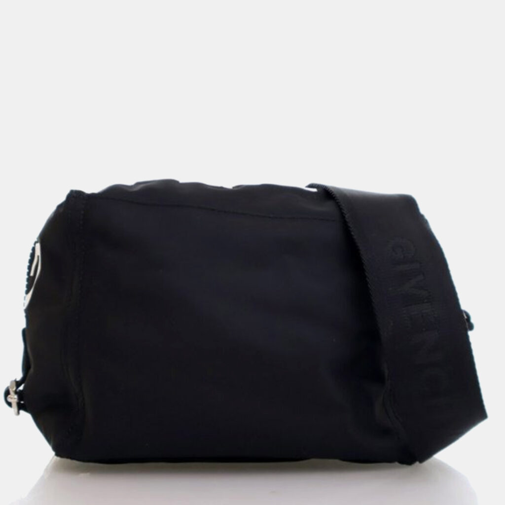 Givenchy Pandora Black Nylon Shoulder Bag Givenchy Pandora Black Nylon Shoulder Bag