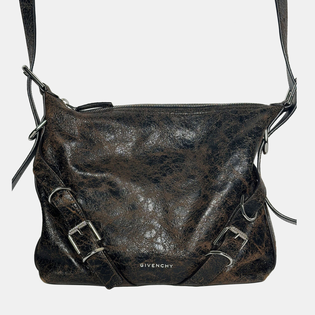 Givenchy Voyou Crossbody bag in Crackled Leather