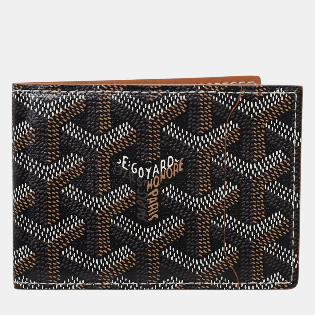 Goyard Goyardine Insert Victoire Card Wallet Goyard Goyardine Insert Victoire Card Wallet