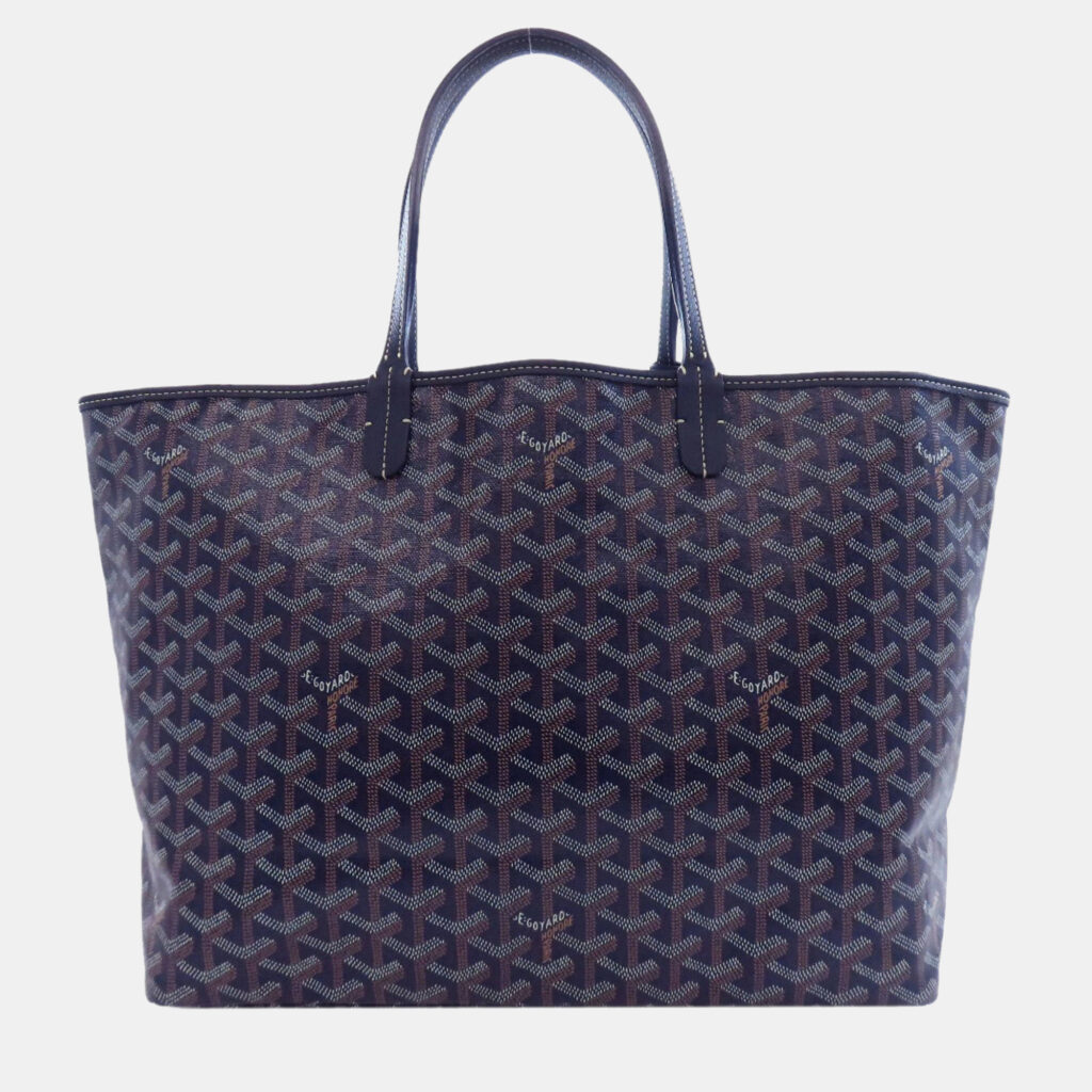 Goyard Saint Louis Pm Tote Bag In Coated Canvas Goyard Saint Louis Pm Tote Bag In Coated Canvas
