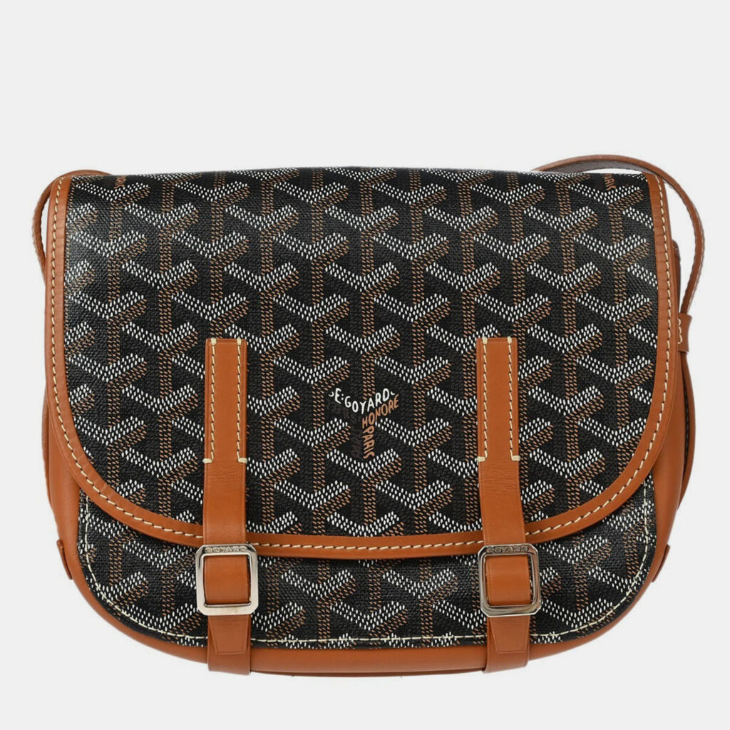 Goyard Brown Belvedere PM Shoulder Bag Goyard Brown Belvedere PM Shoulder Bag