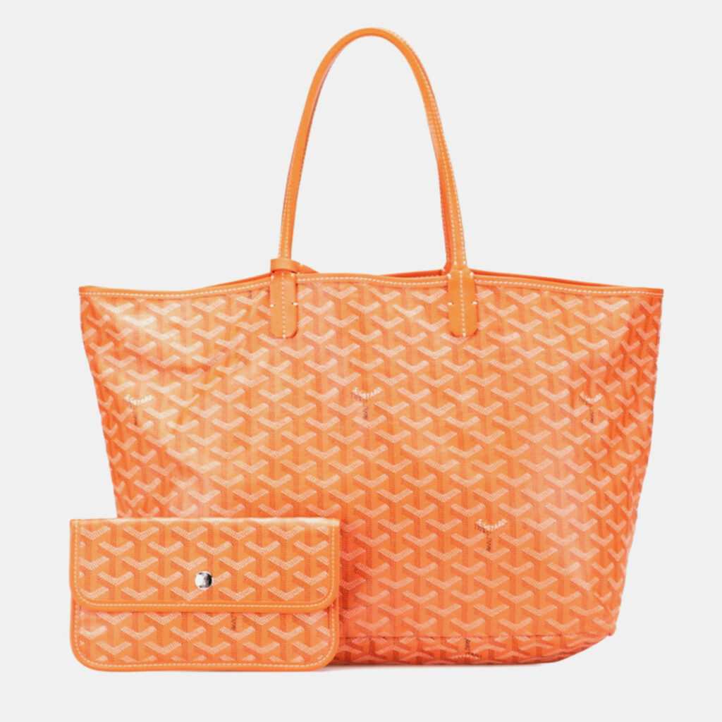 Goyard Saint Louis Pm Tote Bag Orange Goyard Saint Louis Pm Tote Bag Orange
