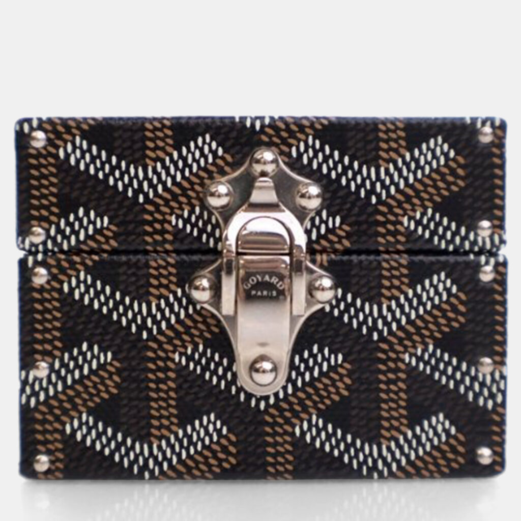 Goyard Mini Goyardine Regence Trunk
