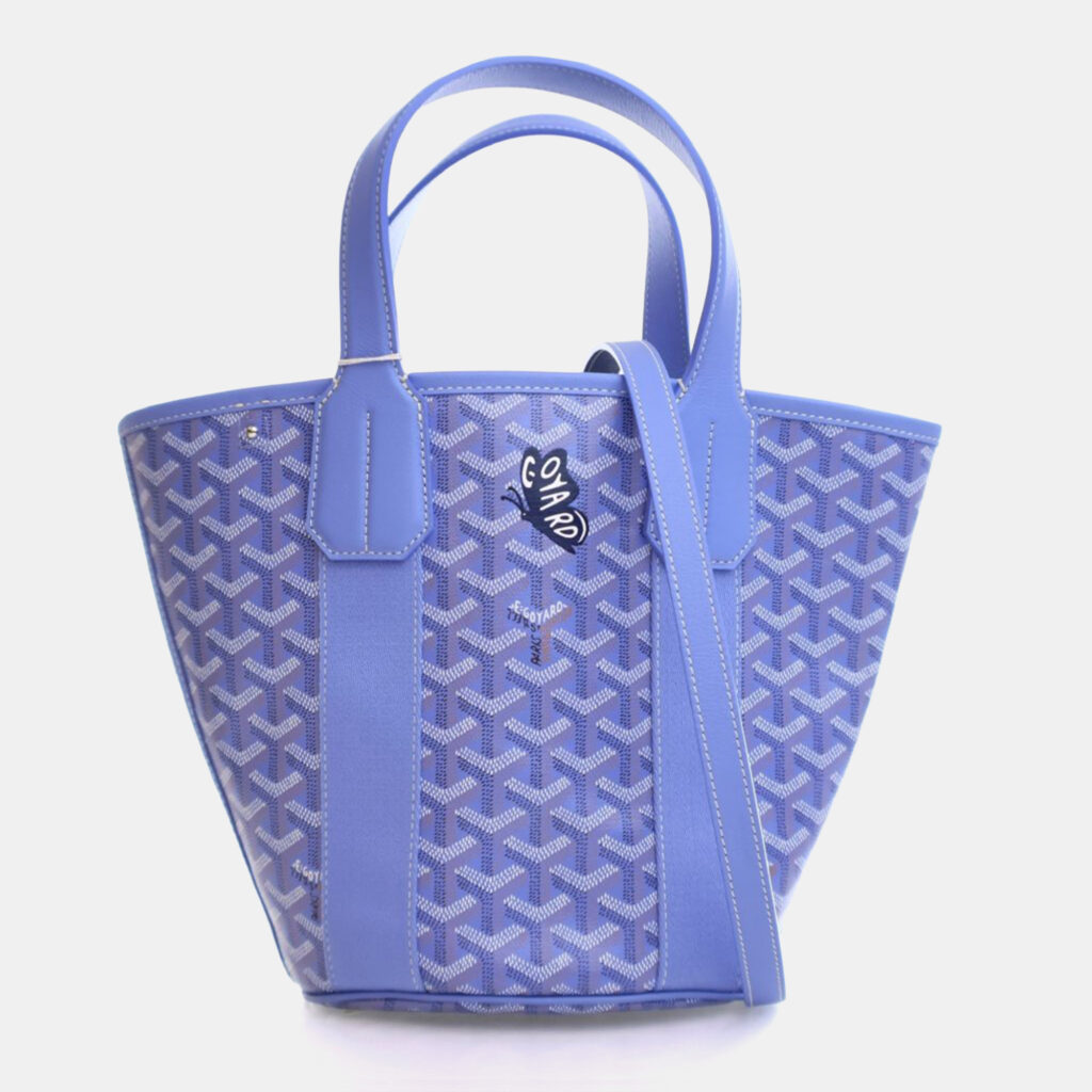 Goyard Goyardine Purple Belharra PM Goyard Goyardine Purple Belharra PM