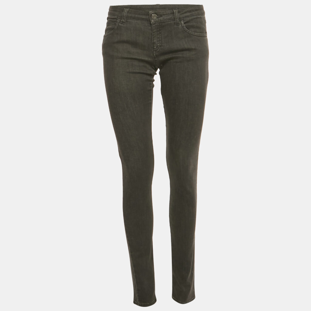 Gucci Black Denim Feusaux Jeans S