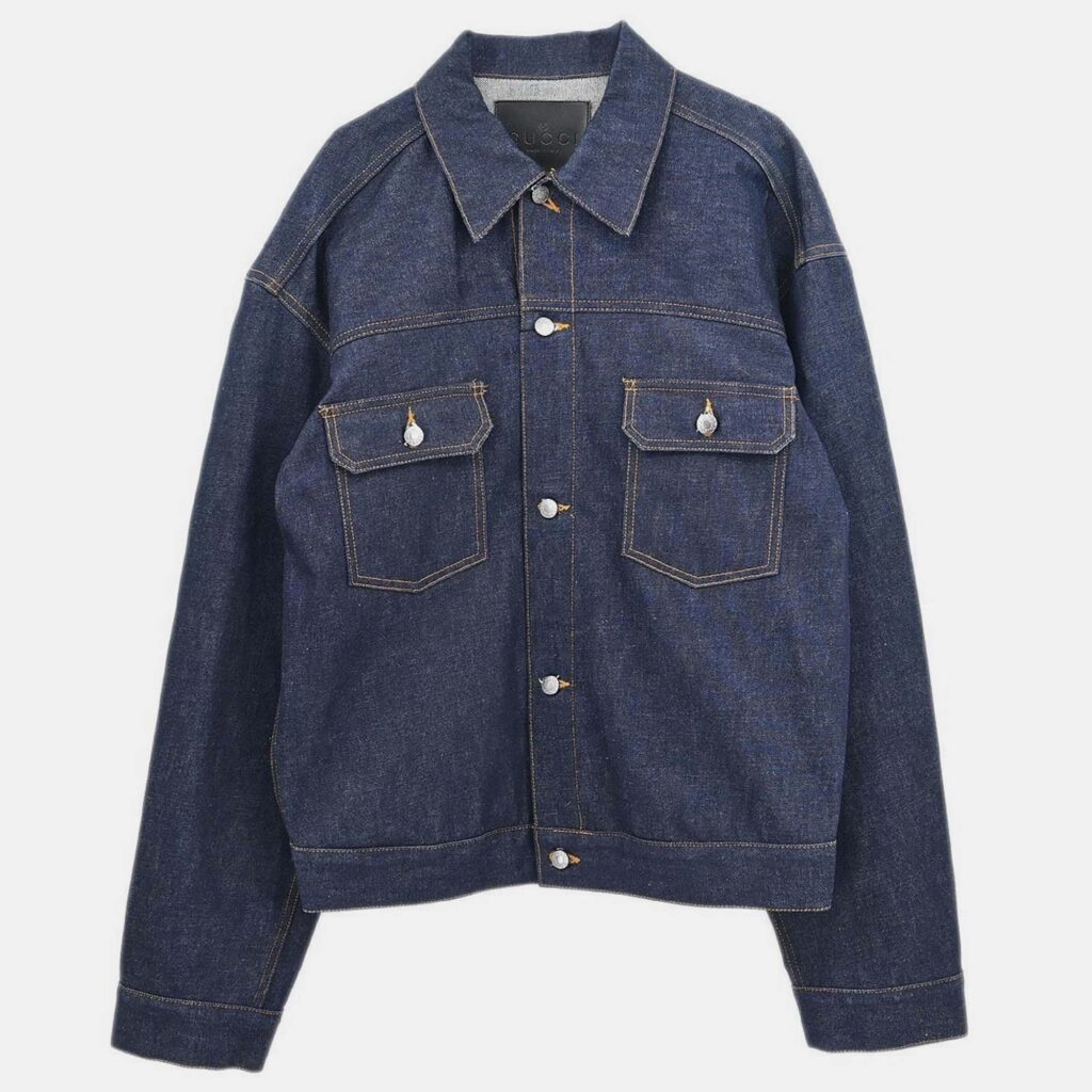 Gucci Denim Jacket Indigo XL Gucci Denim Jacket Indigo XL