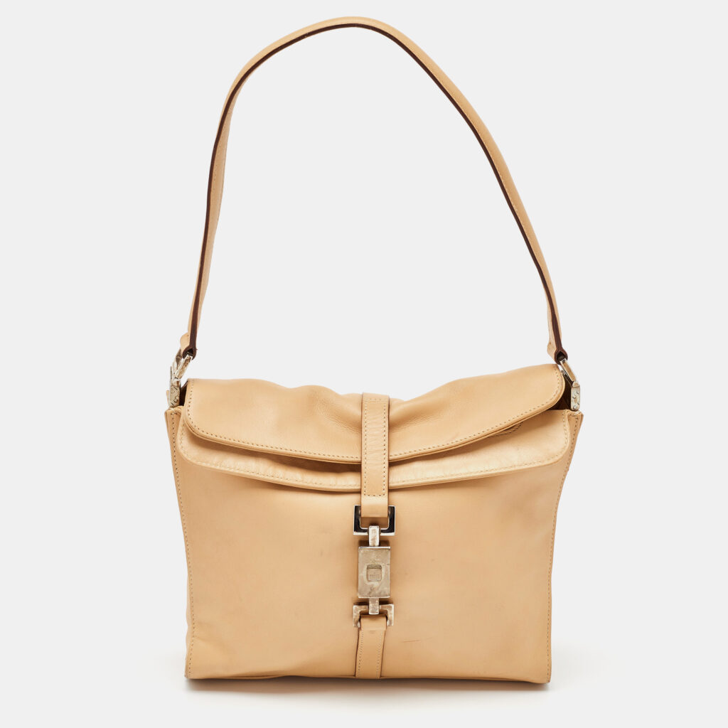 Gucci Beige Leather Jackie Shoulder Bag Gucci Beige Leather Jackie Shoulder Bag