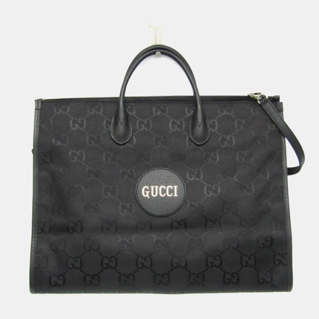 Gucci Black Nylon Canvas GG Off The Grid Shoulder Bag Gucci Black Nylon Canvas GG Off The Grid Shoulder Bag