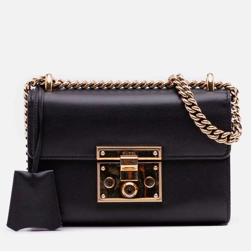 Gucci Black Small Leather Padlock Crossbody Gucci Black Small Leather Padlock Crossbody