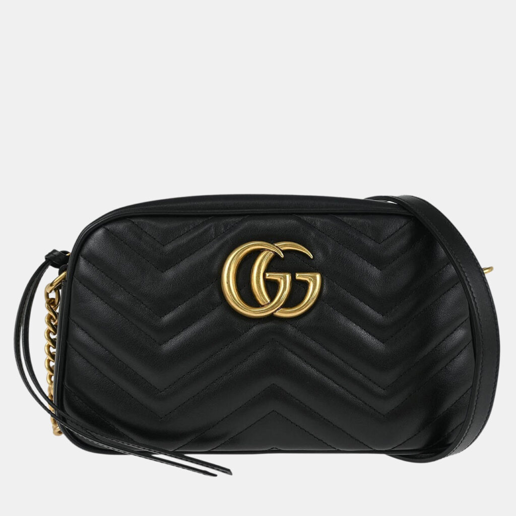 Gucci Black Leather Shoulder Bag Gucci Black Leather Shoulder Bag