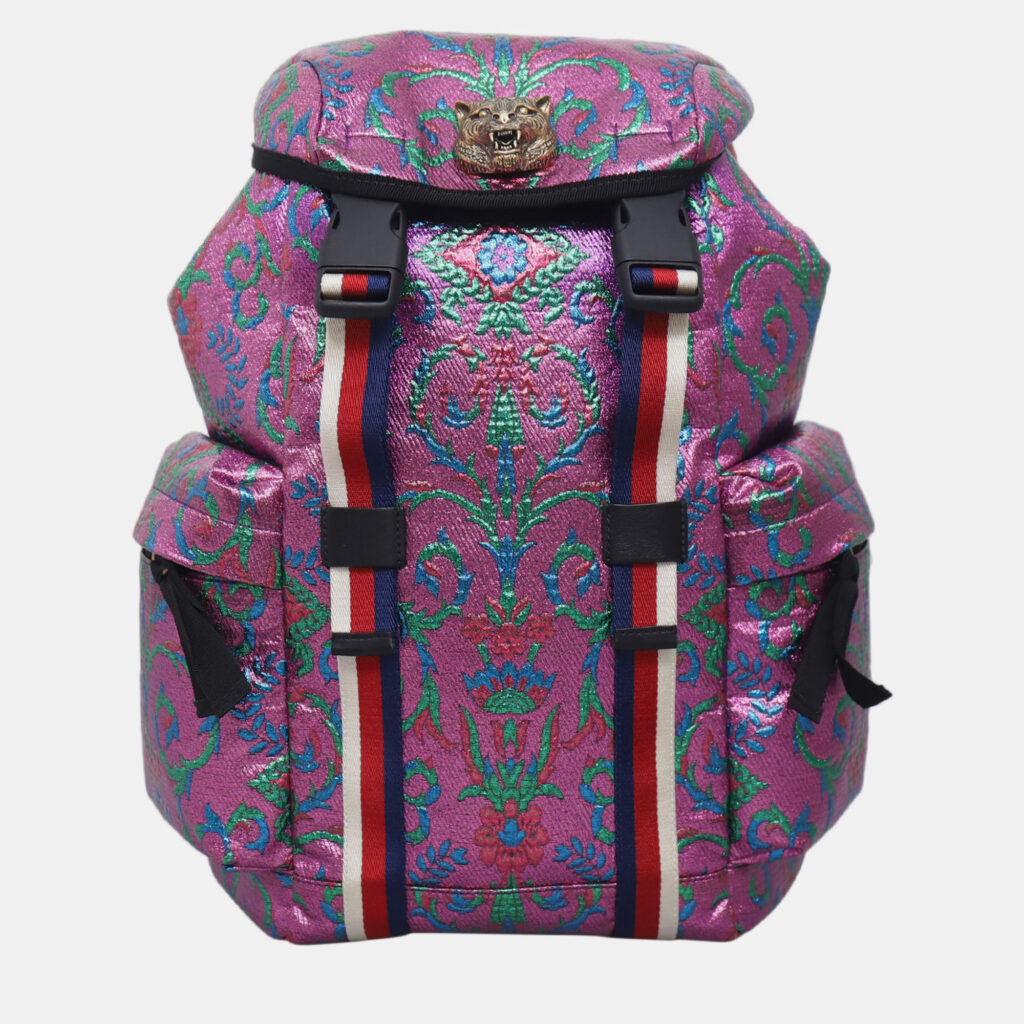 GG Multicolor Brocade Backpack GG Multicolor Brocade Backpack
