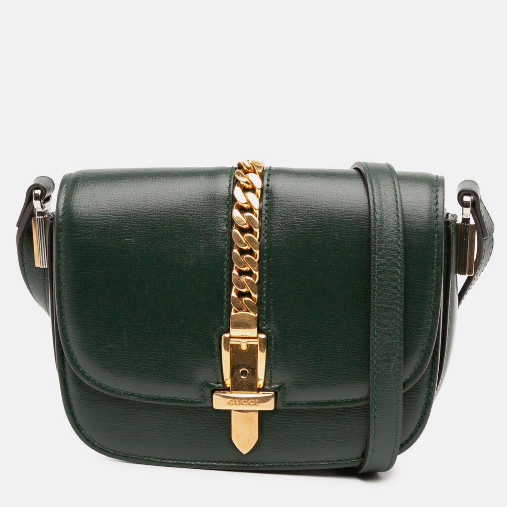 Gucci Mini Leather Sylvie 1969 Crossbody Gucci Mini Leather Sylvie 1969 Crossbody