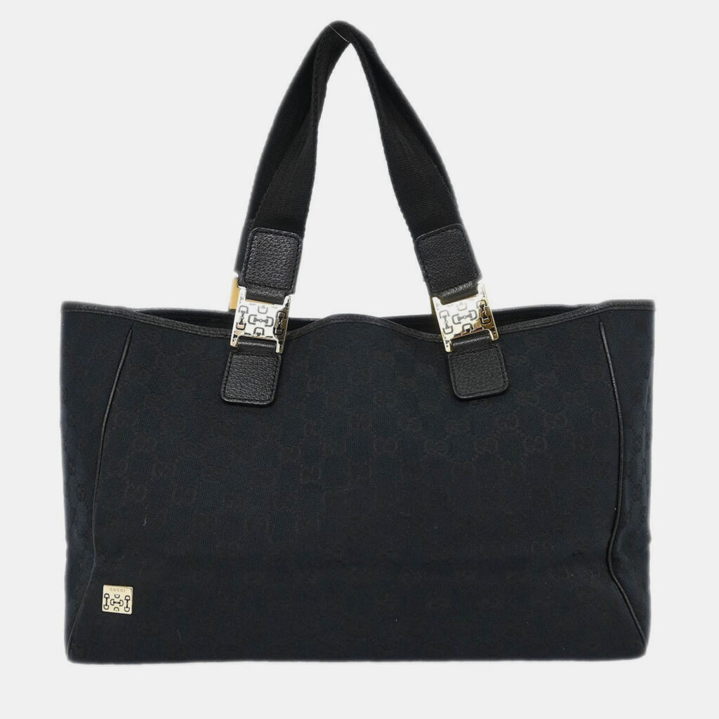 Gucci Black GG Tote Bag Gucci Black GG Tote Bag
