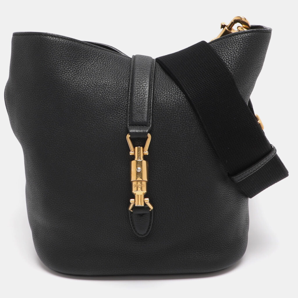 Gucci Black Leather Jackie Bucket bag Gucci Black Leather Jackie Bucket bag